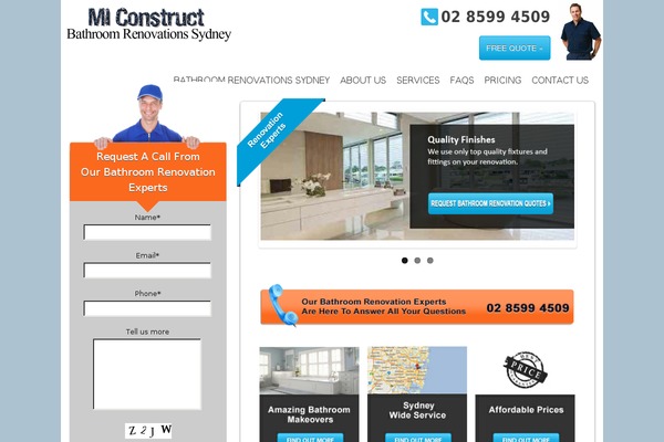 Site using Responsive WordPress Slider - HG Slider plugin