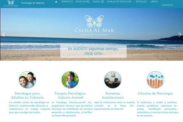 Site using Responsive Navigation plugin
