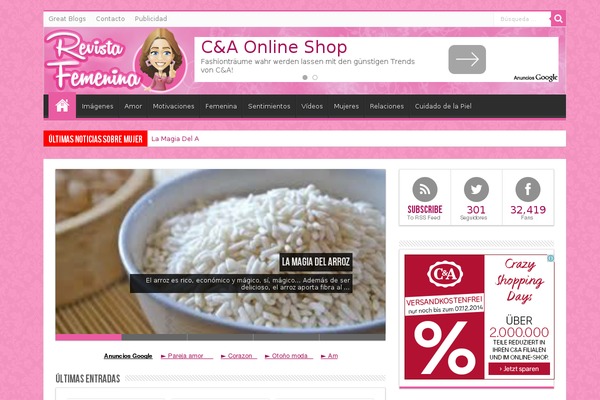 Charlene theme site design template sample
