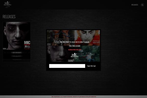 JamSession theme site design template sample