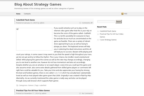 Nest theme site design template sample