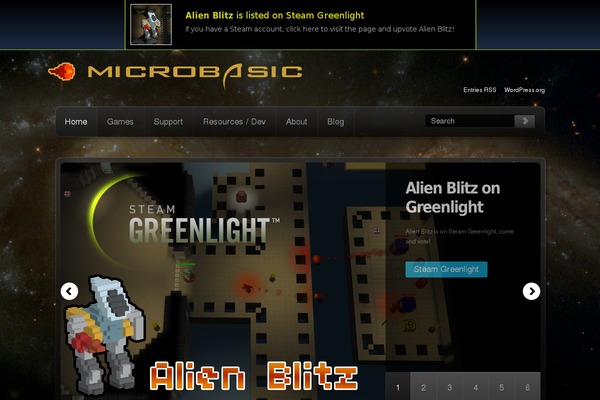 microbasic.net site used Theme1683