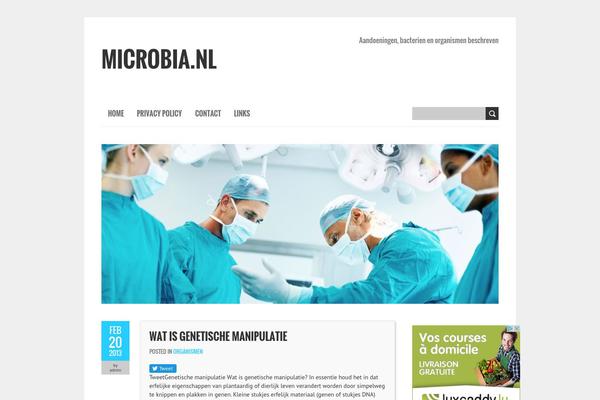 Delicacy theme site design template sample