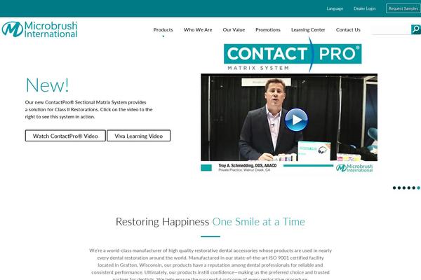 Site using Divi-builder plugin