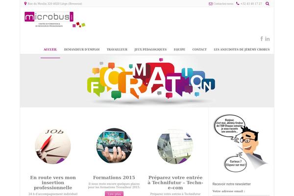 Site using Featured Pages Customizer plugin