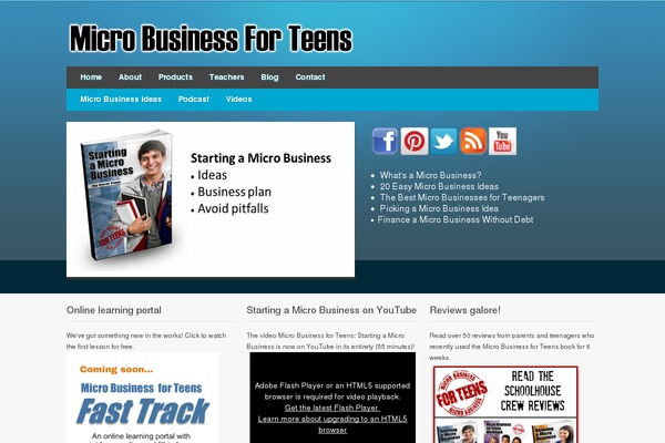 Metric theme site design template sample