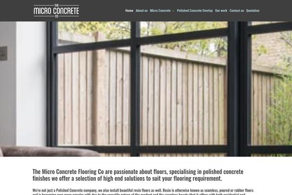 microconcreteflooring.com site used Microconcrete