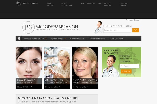 Site using Popover plugin