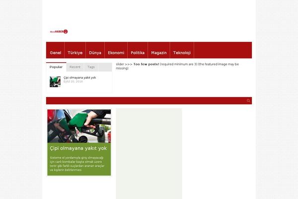 FlyingNews theme site design template sample