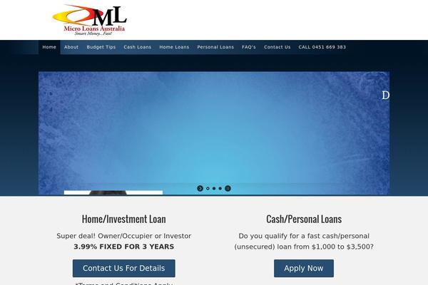 Legacy theme site design template sample