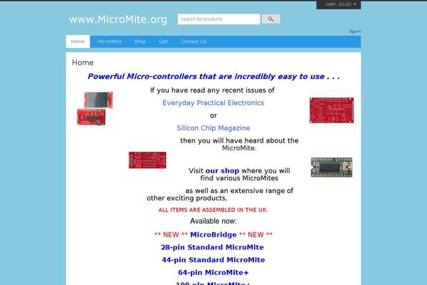 micromite.org site used XMarket