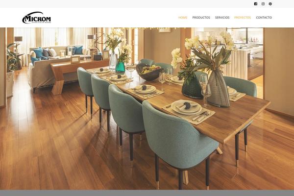 Opus theme site design template sample