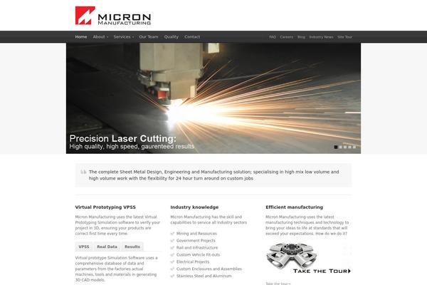 Cruz theme site design template sample