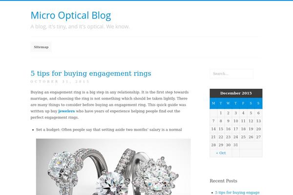 elegantWhite theme site design template sample