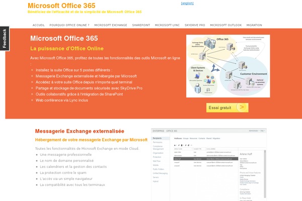 Site using InstaBuilder plugin