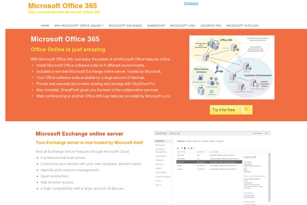Site using InstaBuilder plugin