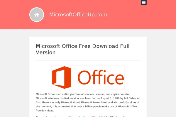 microsoftofficeup.com site used Lingonberry
