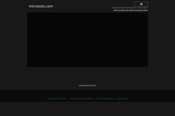 PureVISION theme site design template sample