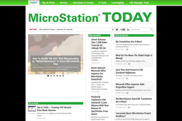 Max Mag theme site design template sample