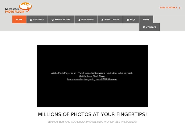 Jupiter theme site design template sample