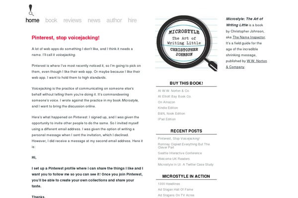 microstyle.org site used Imprezz