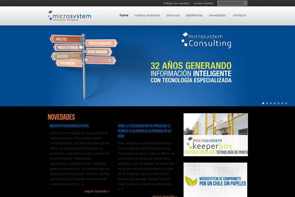microsystem.cl site used Microsystem