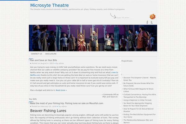 Dot-B theme site design template sample
