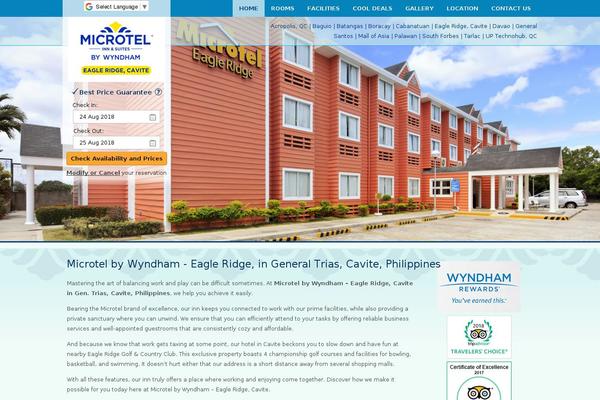 microtel-cavite.com site used Wp_one_theme