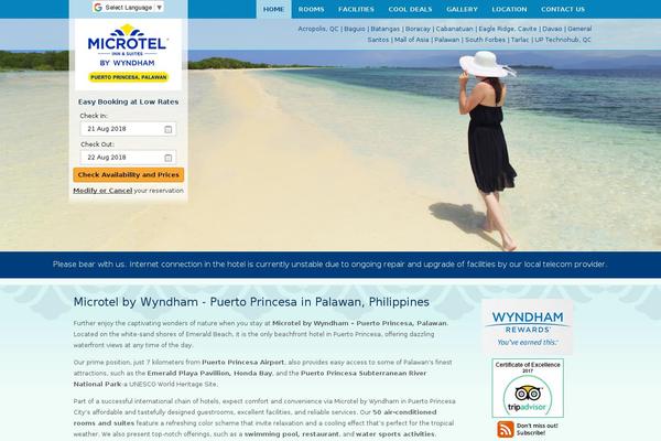 Wp_one_theme theme site design template sample