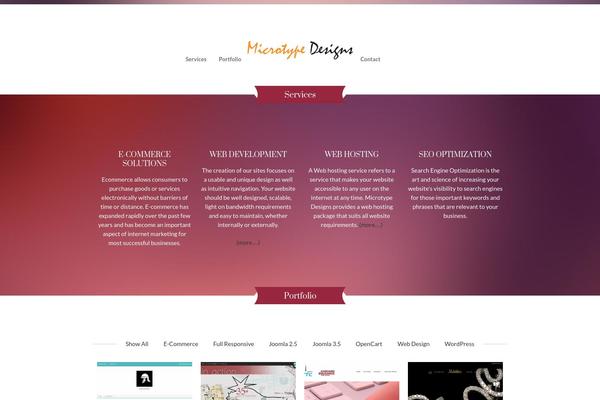 Chester theme site design template sample