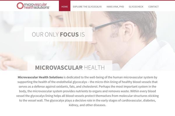 Medicom theme site design template sample