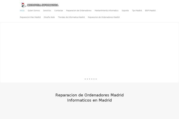 Divi theme site design template sample