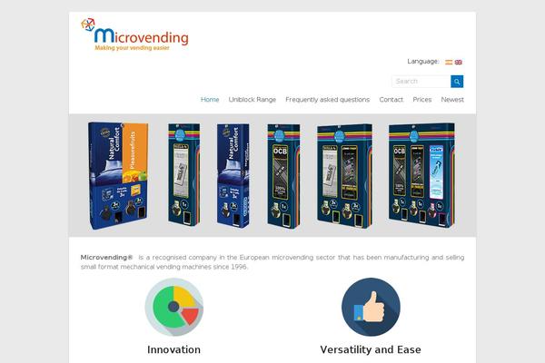 Spacious theme site design template sample