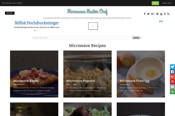 Gridsby theme site design template sample