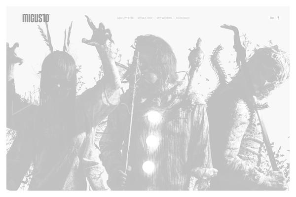 FatMoon theme site design template sample