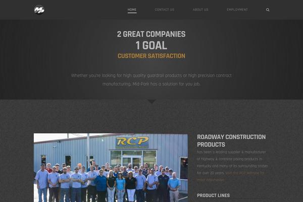 Site using Cornerstone plugin