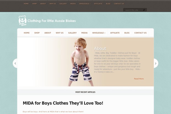 Aggregate theme site design template sample