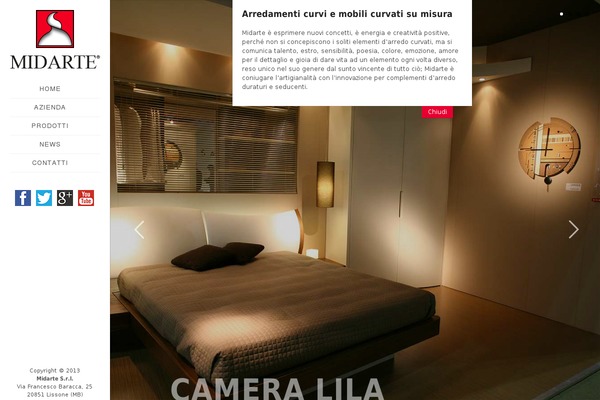 Bigformat theme site design template sample