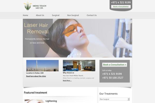 Site using Feature Me - CTA Widget plugin
