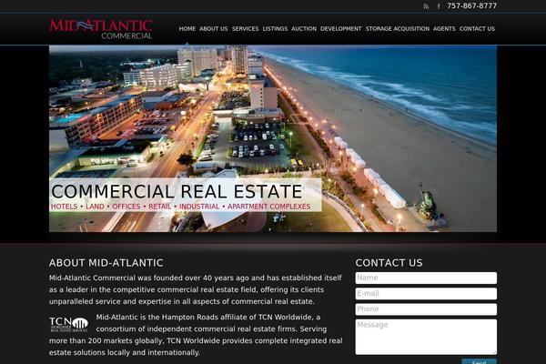 Ticstrap theme site design template sample