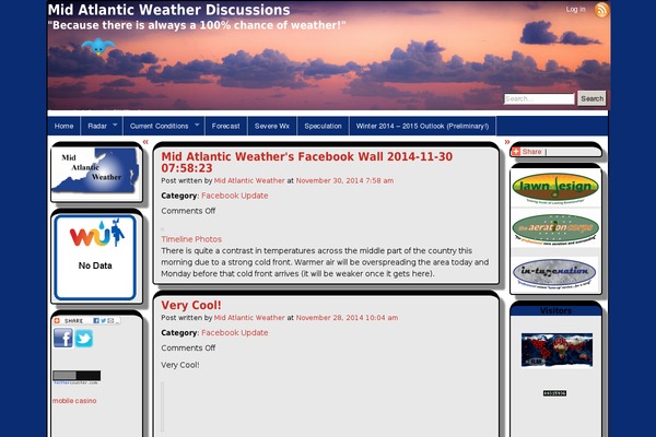 Site using Twitter Bird on Site plugin