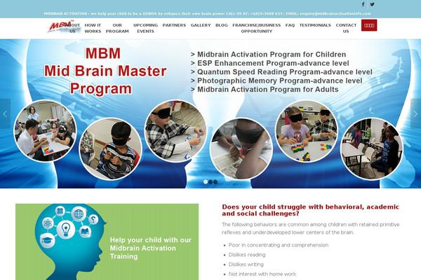 Enfold theme site design template sample