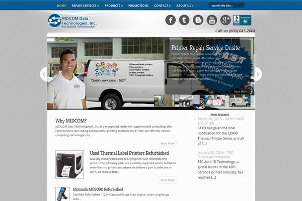 Aggregate theme site design template sample