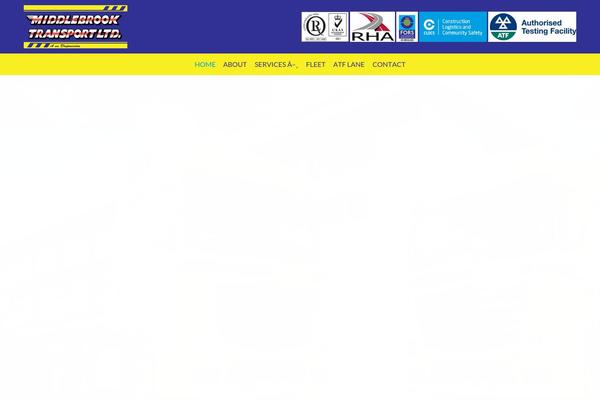 middlebrooktransport.co.uk site used Middlebrook-transport-theme