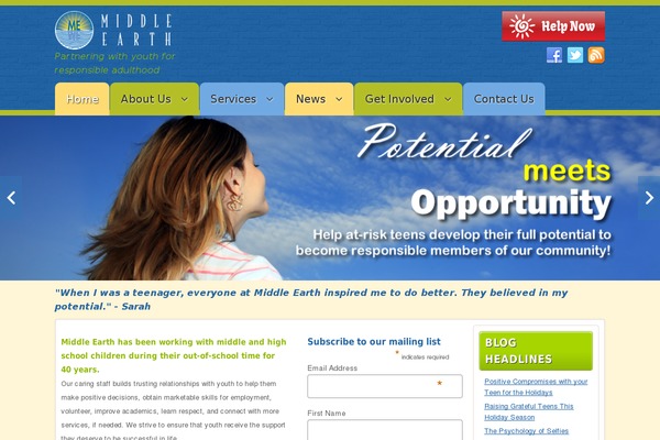 Dynamic News theme site design template sample