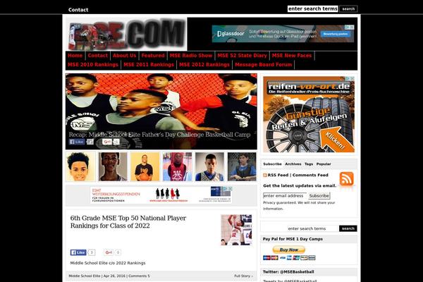 middleschoolelite.com site used Wp-clear-prem