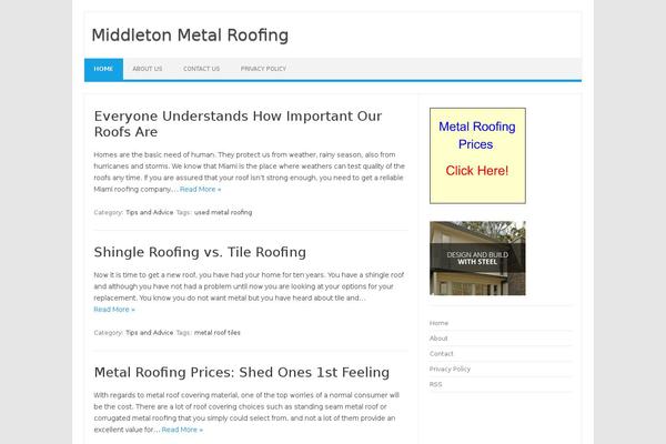 Site using Simple Sidebar Navigation plugin