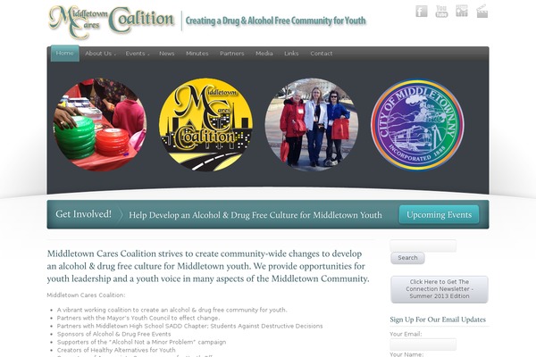 Site using E-newsletter plugin