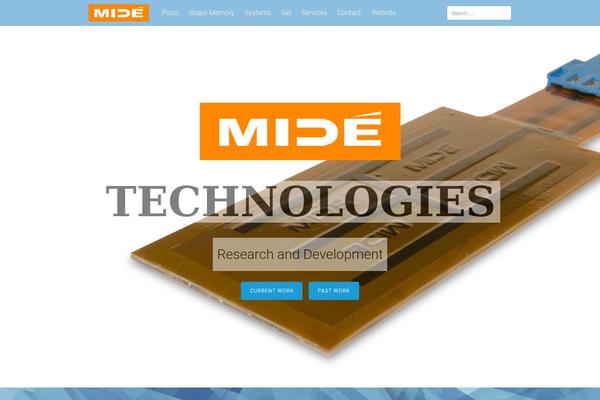 Tesseract-master_branch theme site design template sample