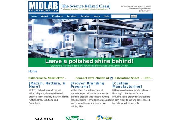 BUILDER theme site design template sample